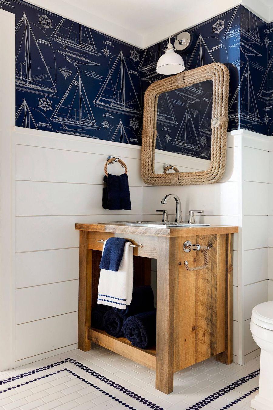 Nautical Escape: Use ocean-inspired colors ‍and decor in your bathroom