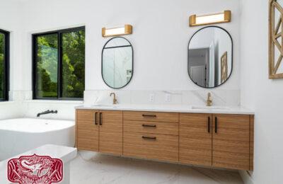 Custom cabinetry can provide personalized flair ‍in ⁤your modern bathroom