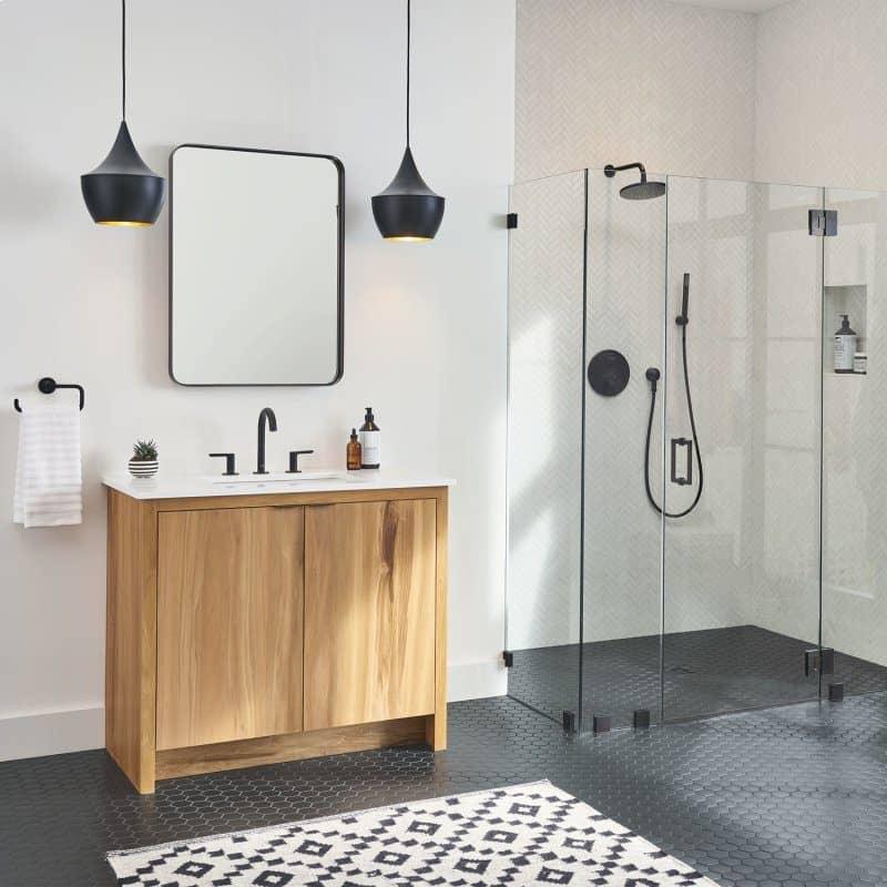 Urban​ Chic: Opt​ for clean lines and sophisticated ⁣accessories in your bathroom