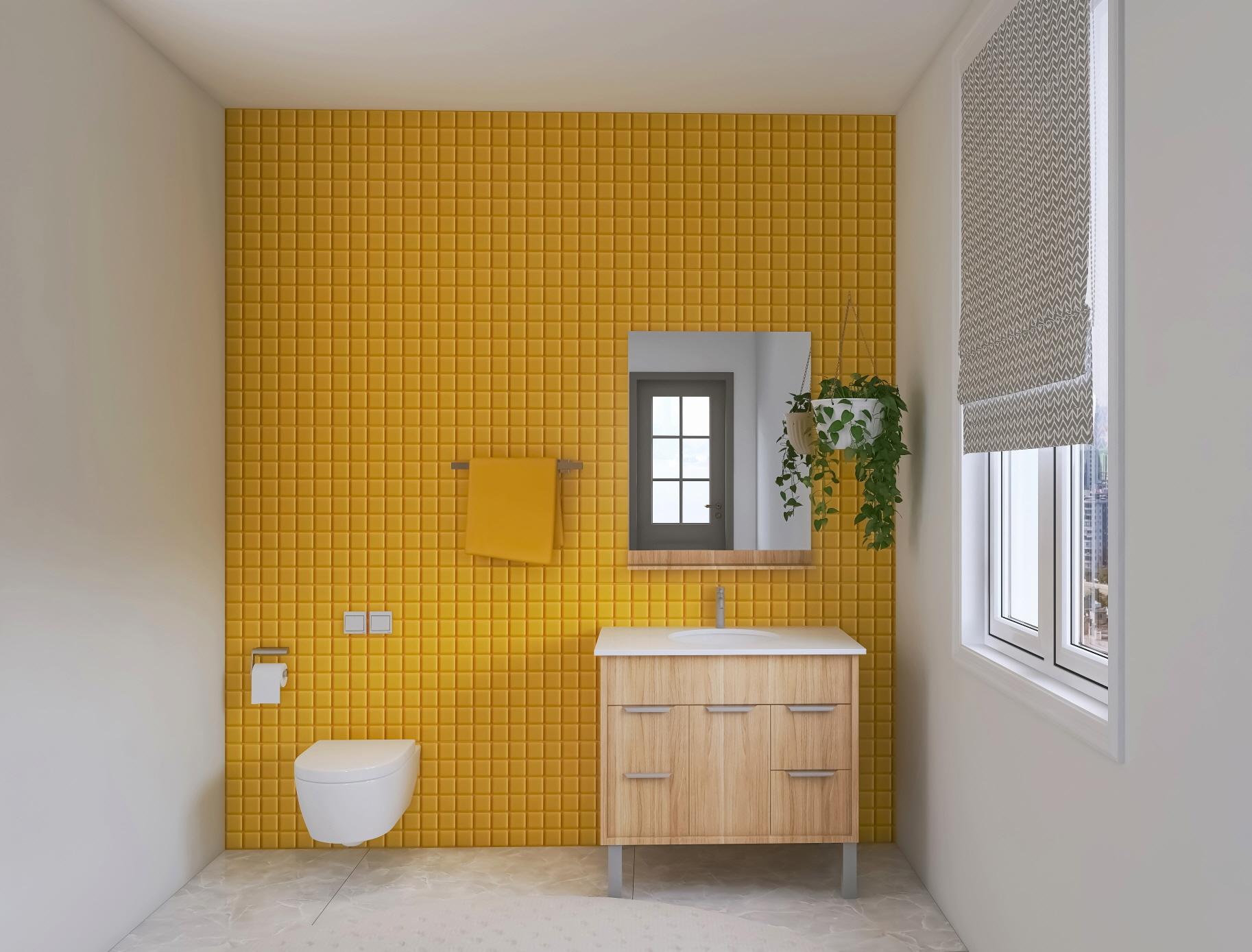 Bold Colors: ‌Make a ⁣statement with vibrant⁣ hues in your bathroom