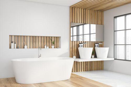 Use wood‌ accents in ⁣your wooden bathroom ‍decor