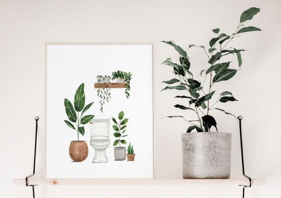 Potted plants bring life ⁢and color to your boho ⁣bathroom sanctuary