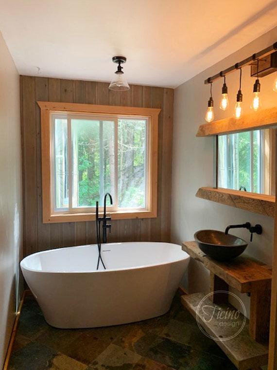 Utilize reclaimed wood details for warmth in your‍ eclectic⁢ bathroom design scheme