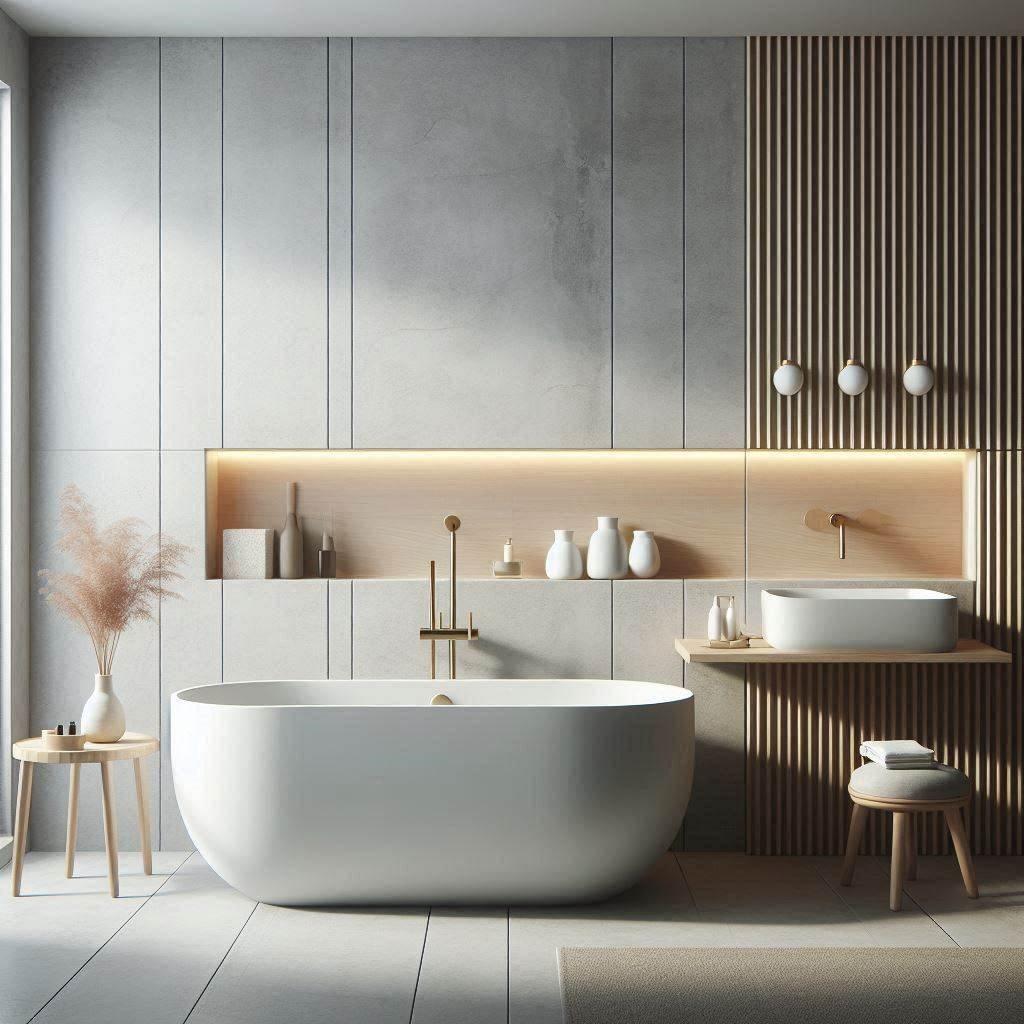 Minimalist⁢ bathroom: declutter ⁤for a sleek, modern look