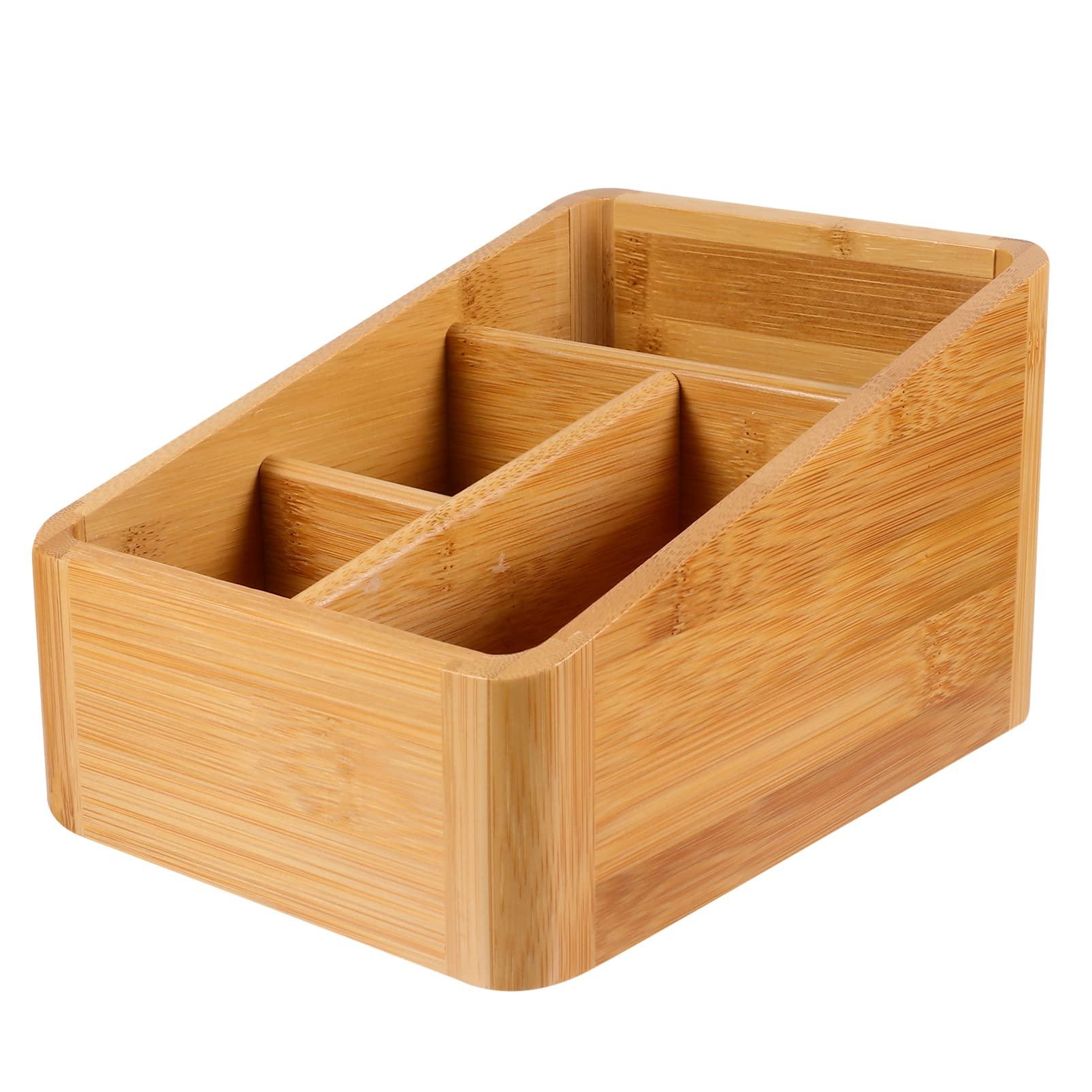 Incorporate wooden storage bins ⁤for ​a​ tidy wooden bathroom