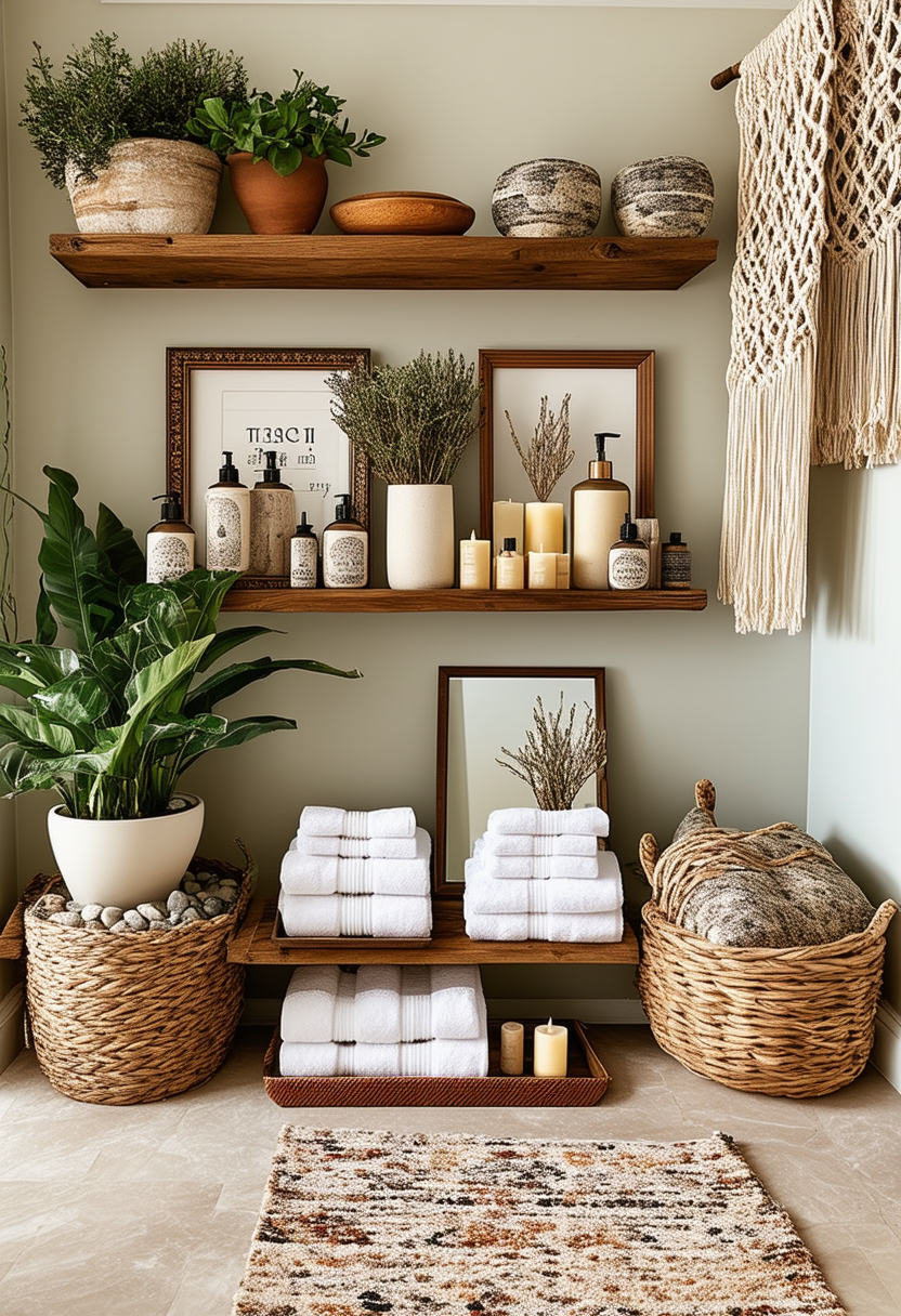 22 Boho Bathroom Essentials to Elevate Your Space Naturally