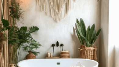 23 Boho Bathroom Ideas to Embrace Relaxed Elegance
