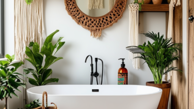 23 Boho Bathroom Ideas to Inspire Your Next Oasis Makeover