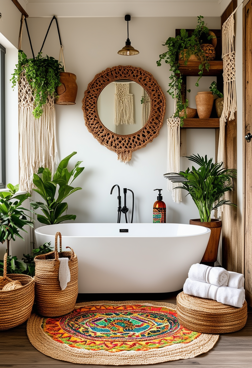 Boho Bathroom Ideas to Inspire Your Next Oasis Makeover