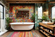 23 Inspiring Ideas for an Eclectic Bathroom Makeover