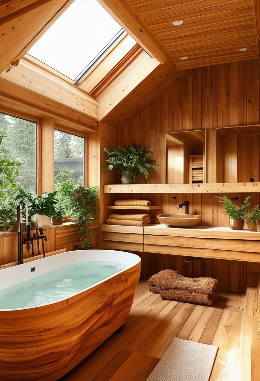 Inspiring Ideas for Your Dream Wooden Bathroom Oasis