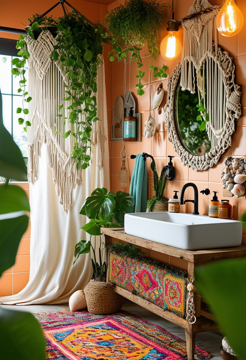 Inspiring Ideas to Create Your Dream Boho Bathroom