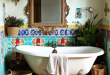 23 Unique Elements for an Eclectic Bathroom Makeover