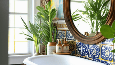 23 Unique Elements to Create Your Eclectic Bathroom Oasis