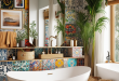 23 Unique Ideas for an Eclectic Bathroom Makeover