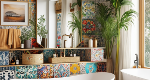 23 Unique Ideas for an Eclectic Bathroom Makeover