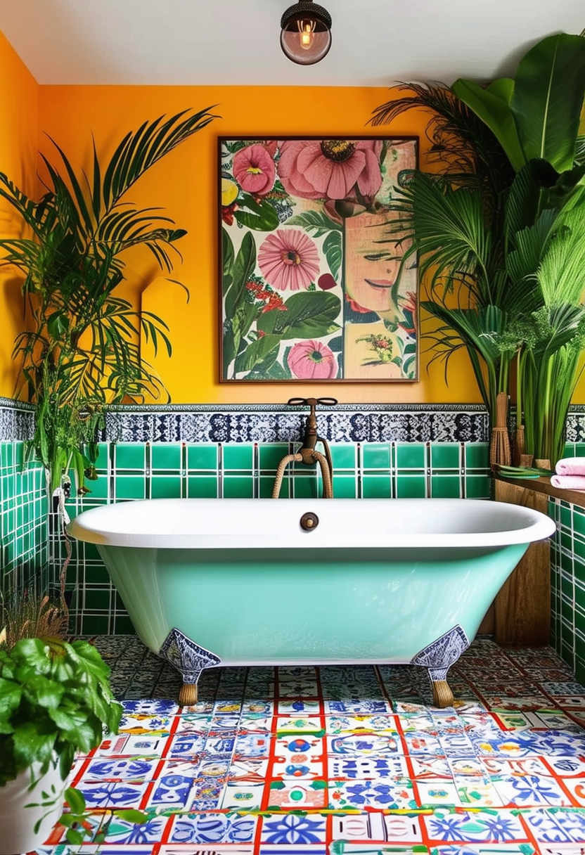 Unique Ideas for an Eclectic Bathroom Style Revamp