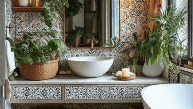 23 Unique Ideas to Create Your Dream Eclectic Bathroom
