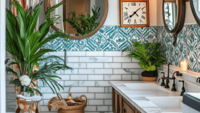 23 Unique Ideas to Create Your Dream Eclectic Bathroom