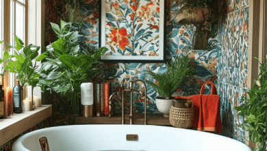 23 Unique Ideas to Create Your Eclectic Bathroom Oasis
