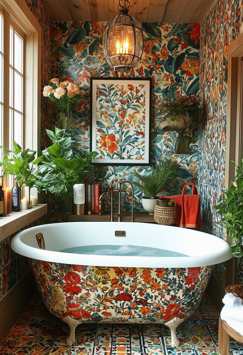 Unique Ideas to Create Your Eclectic Bathroom Oasis