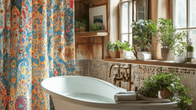 23 Unique Ideas to Create Your Perfect Eclectic Bathroom