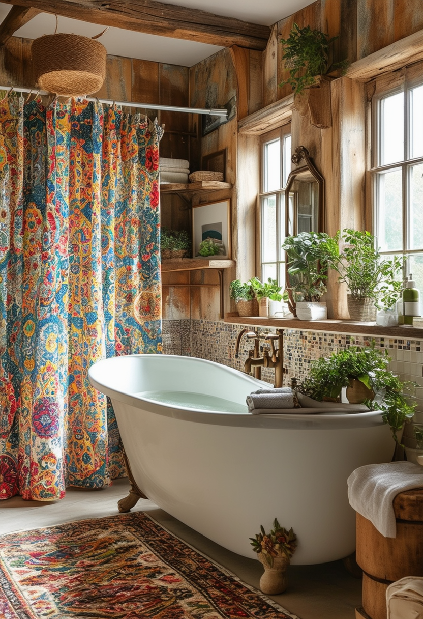 Unique Ideas to Create Your Perfect Eclectic Bathroom