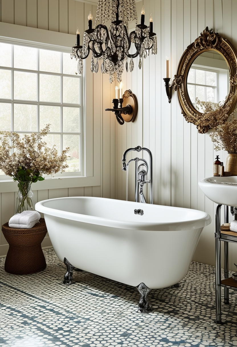 23 Unique Ideas to Create Your Perfect Eclectic Bathroom