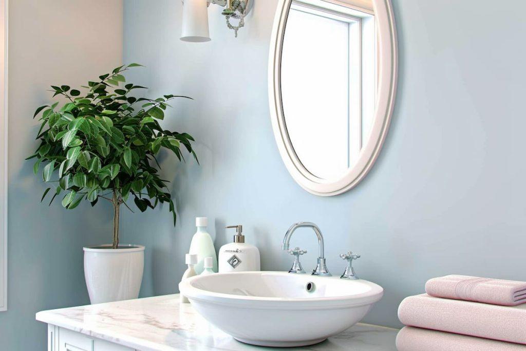 Bright and Airy: Use ⁣light colors to enhance your bathrooms⁢ spacious feel