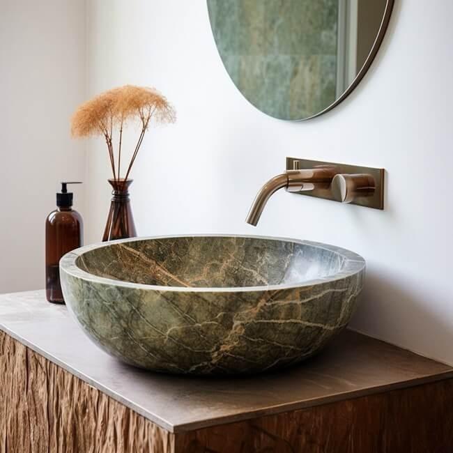 Embrace natural elements, like marble ‌or⁣ stone, for a grounding touch in your ⁣eclectic bathroom