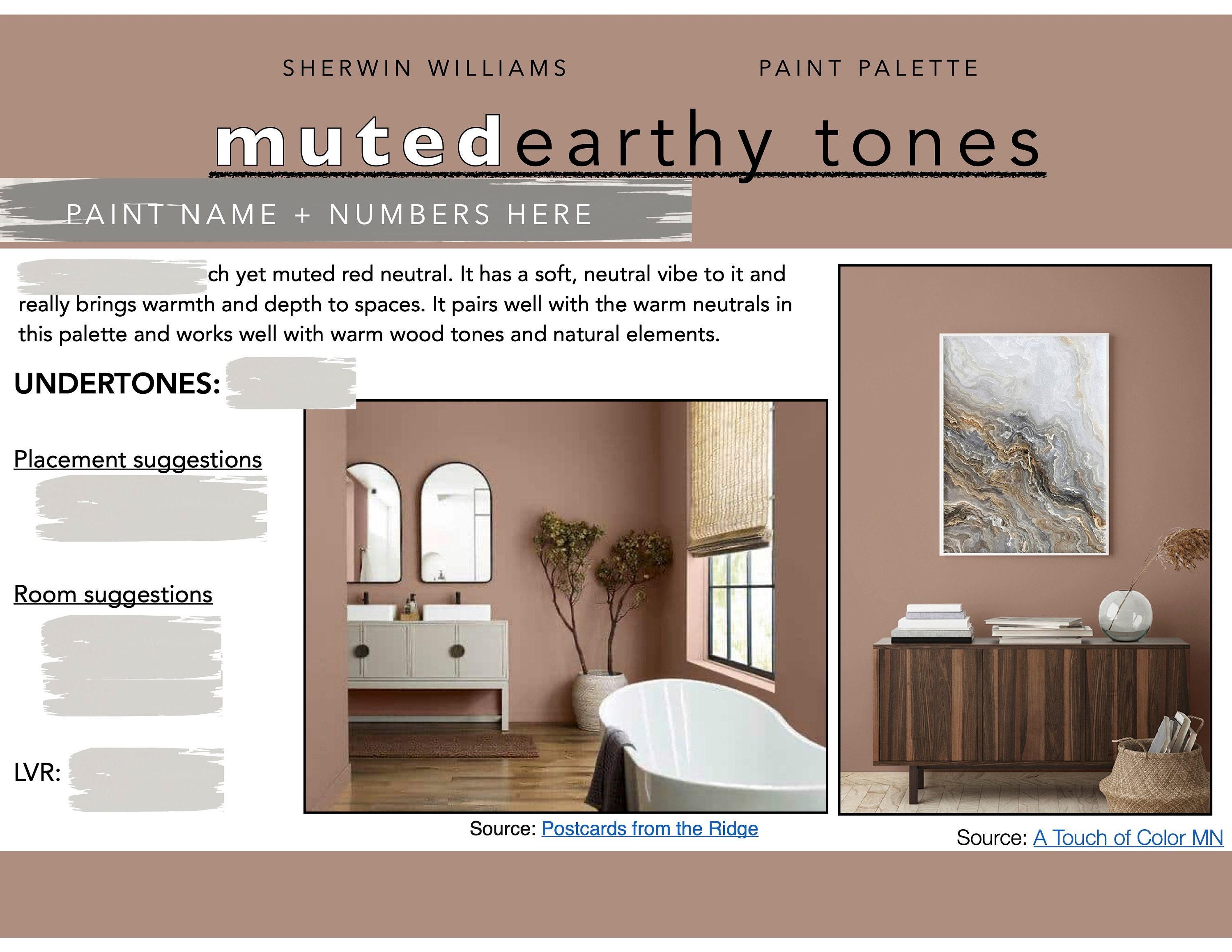 Choose earthy color palettes to harmonize with your wooden bathroom