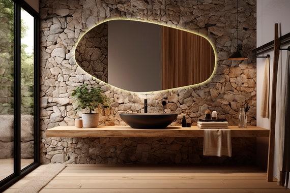 Use artistic⁢ mirrors to create depth and interest in your ‌eclectic bathroom