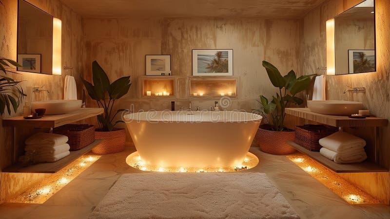 Zen bathroom: Incorporate ‌calming elements for⁤ a peaceful retreat