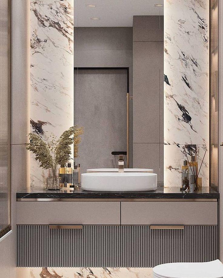 Introduce a unique sink design, like a bowl or wall-mounted⁣ style, ​for an eclectic bathroom