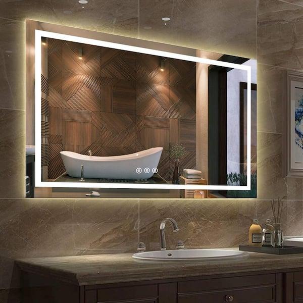 Large mirrors‍ to create an expansive feel​ in your Modern Bathroom