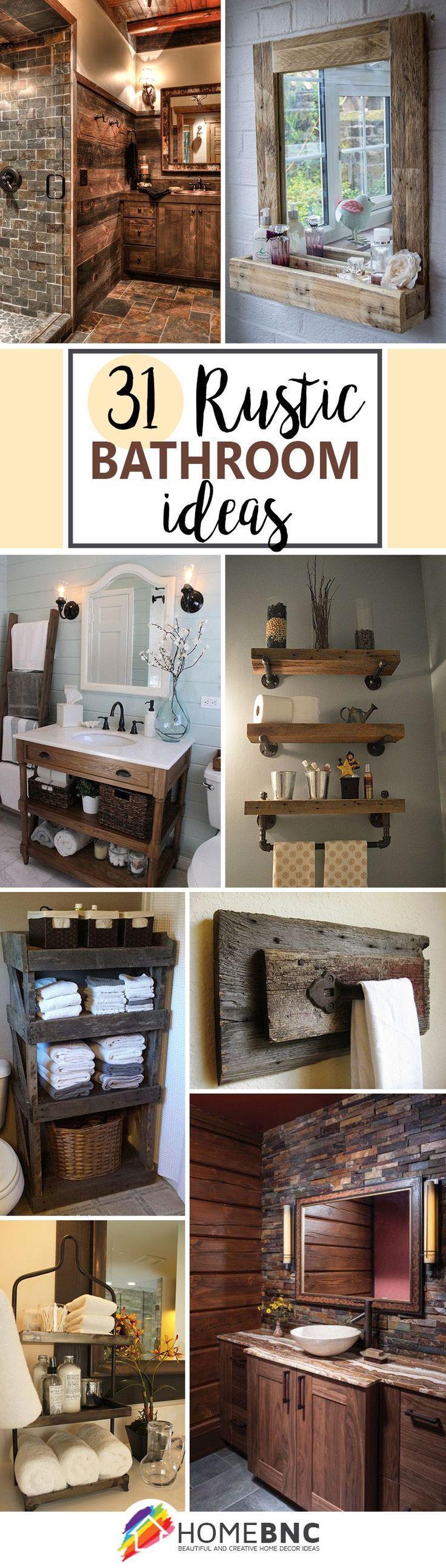 Use reclaimed wood accents for warmth in your modern​ bathroom