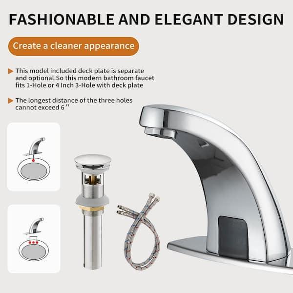 Touchless faucets promote hygiene in your modern bathroom design