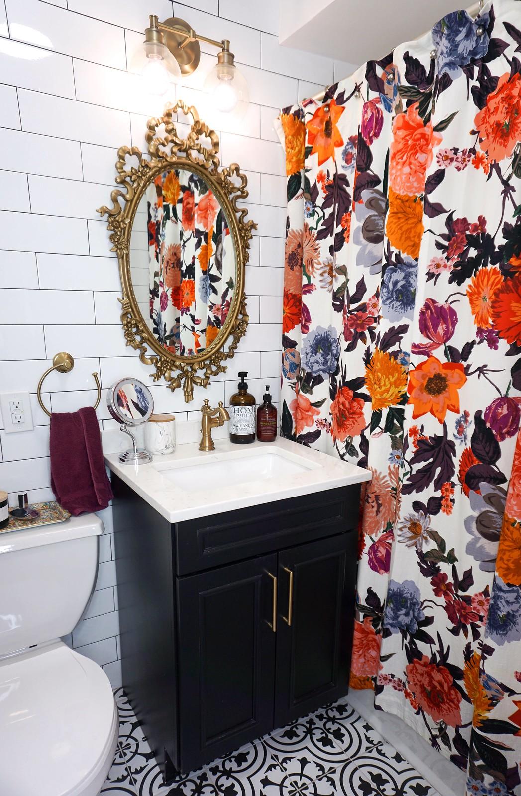 Vintage-inspired elements can add character to modern bathroom designs