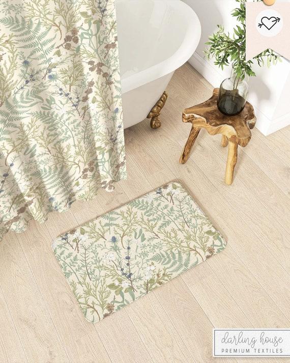 Vintage rugs provide ⁤comfort and character to your boho bathroom