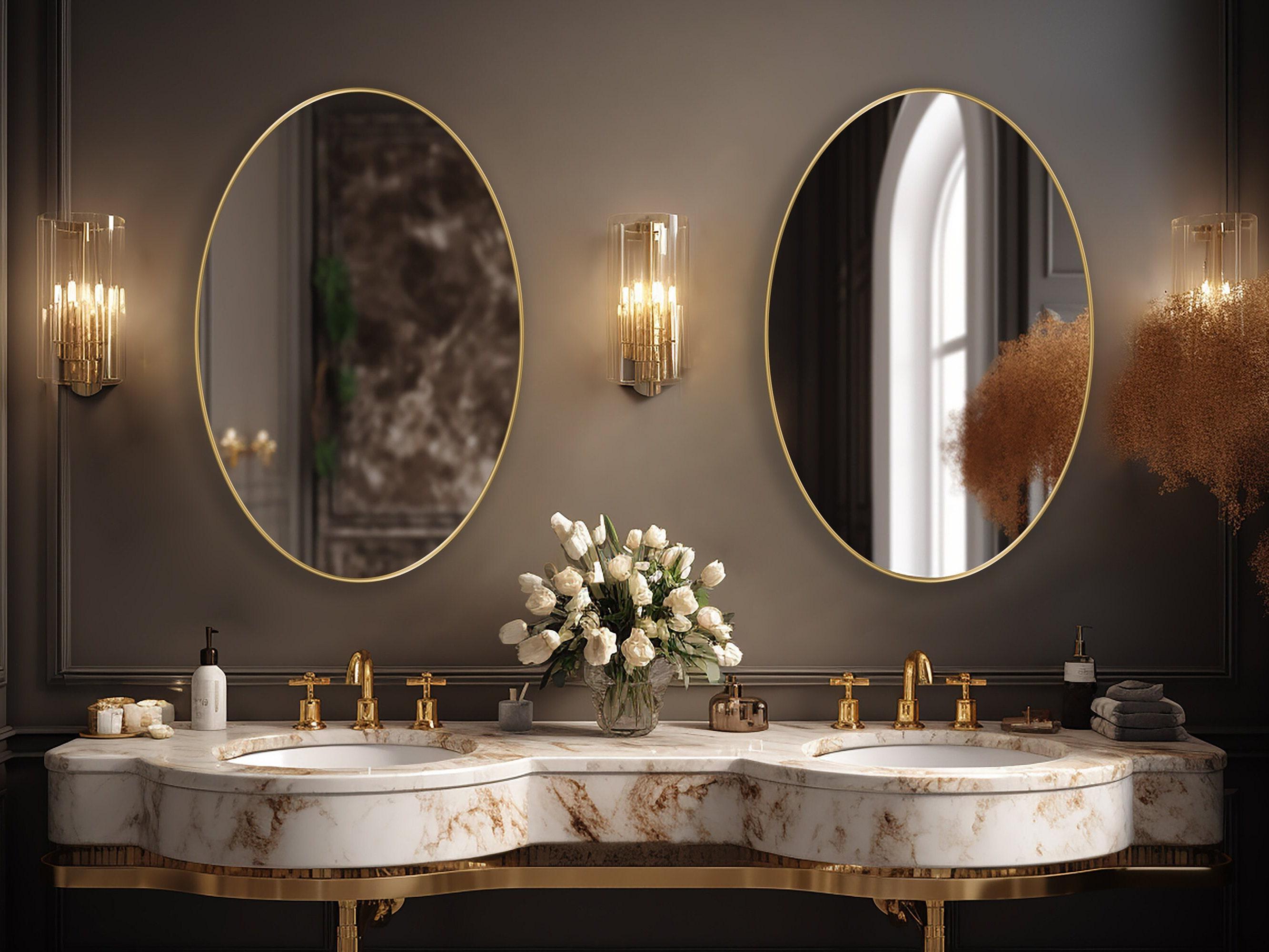 Vintage mirrors add character and charm to your⁣ eclectic bathroom oasis