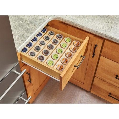 Create custom wooden drawer organizers for‍ a​ tidy​ wooden bathroom experience