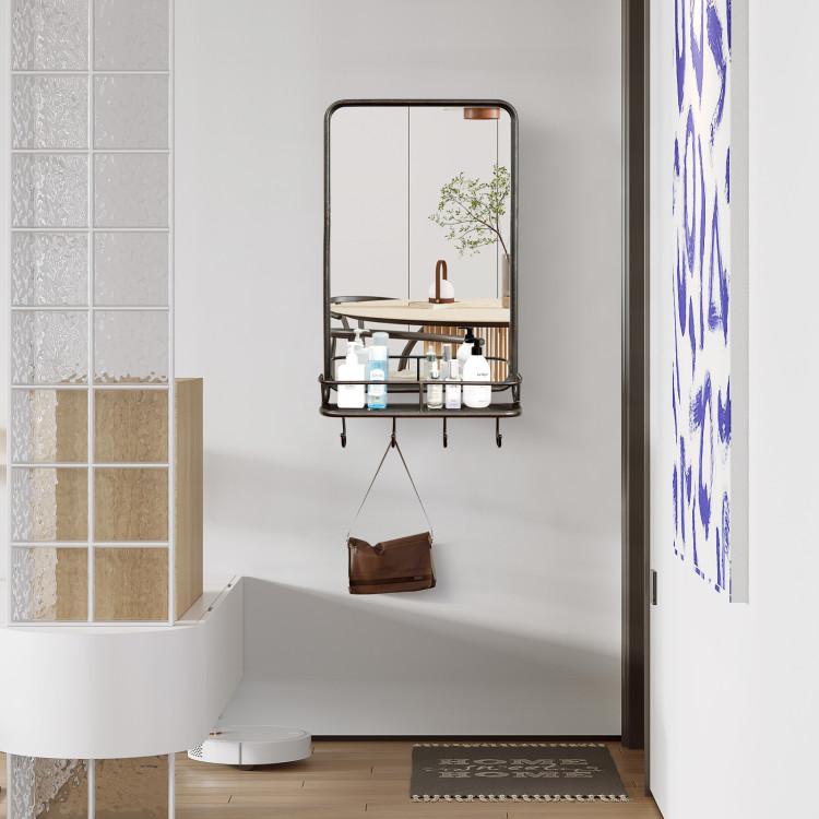 Create a gallery wall with framed mirrors for an intriguing⁣ eclectic bathroom effect