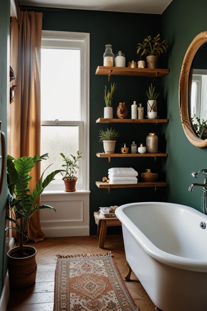 Boho Bathroom Ideas to Elevate Your Space Naturally