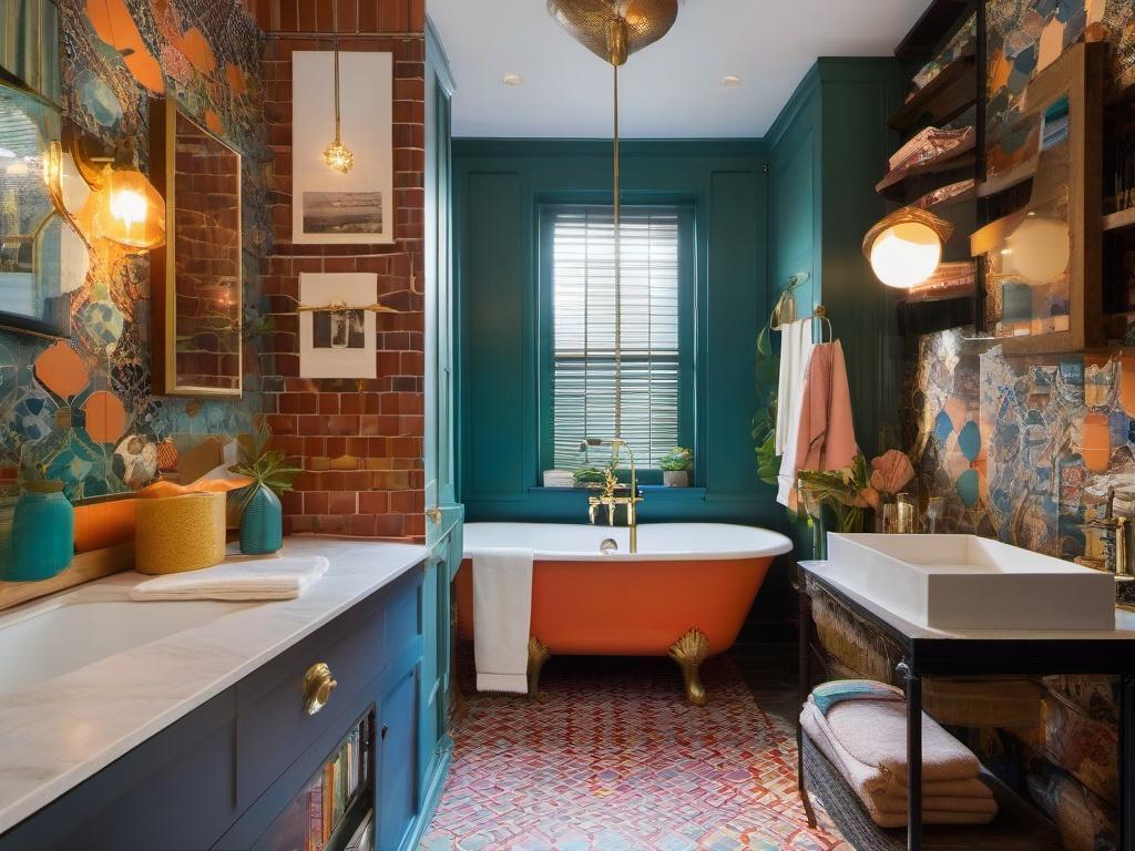 Embrace imperfection; it’s the ‍key to⁣ achieving an‌ eclectic bathroom vibe