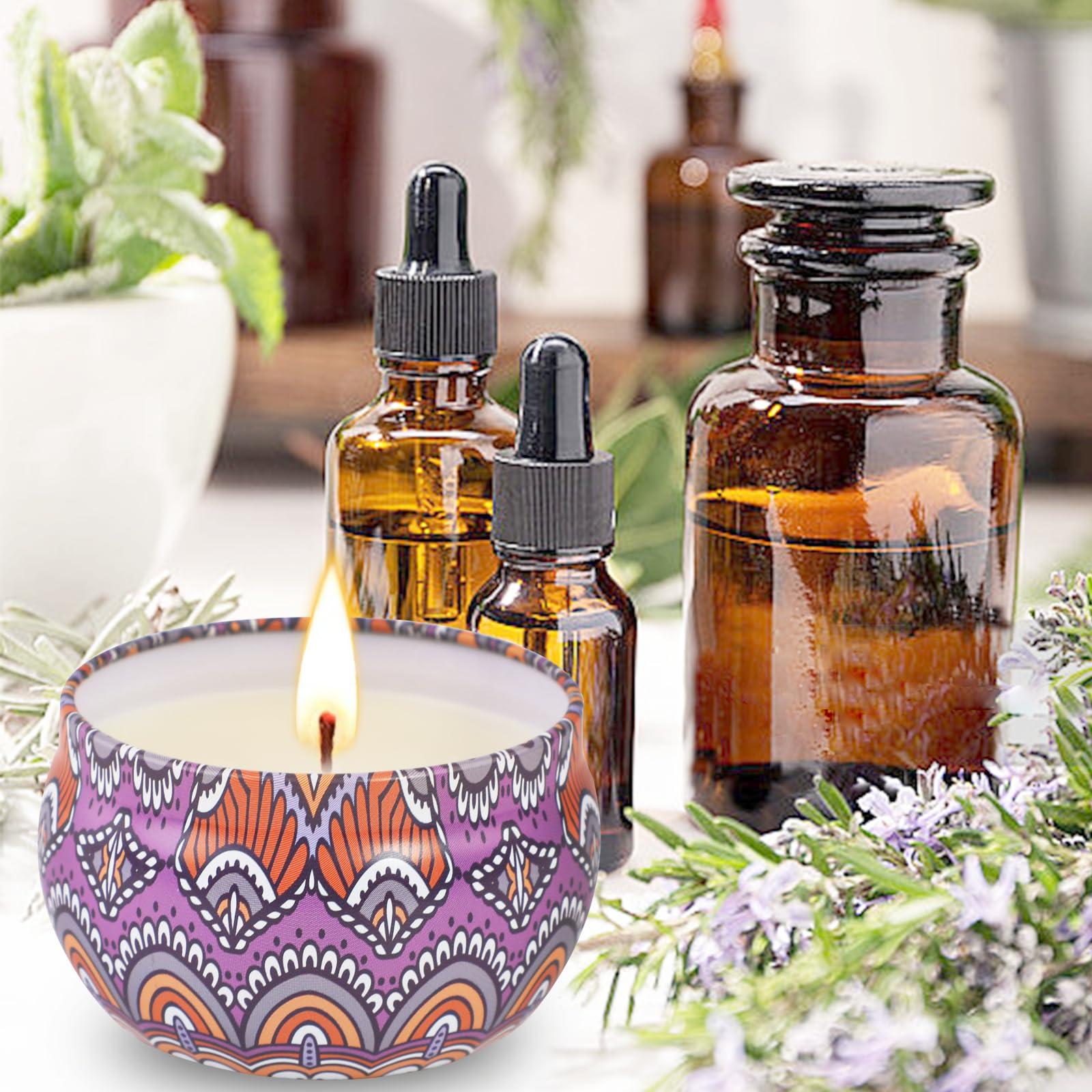 Create a spa-like ‍ambiance with essential oils ‍and natural‍ bath products in your boho bathroom