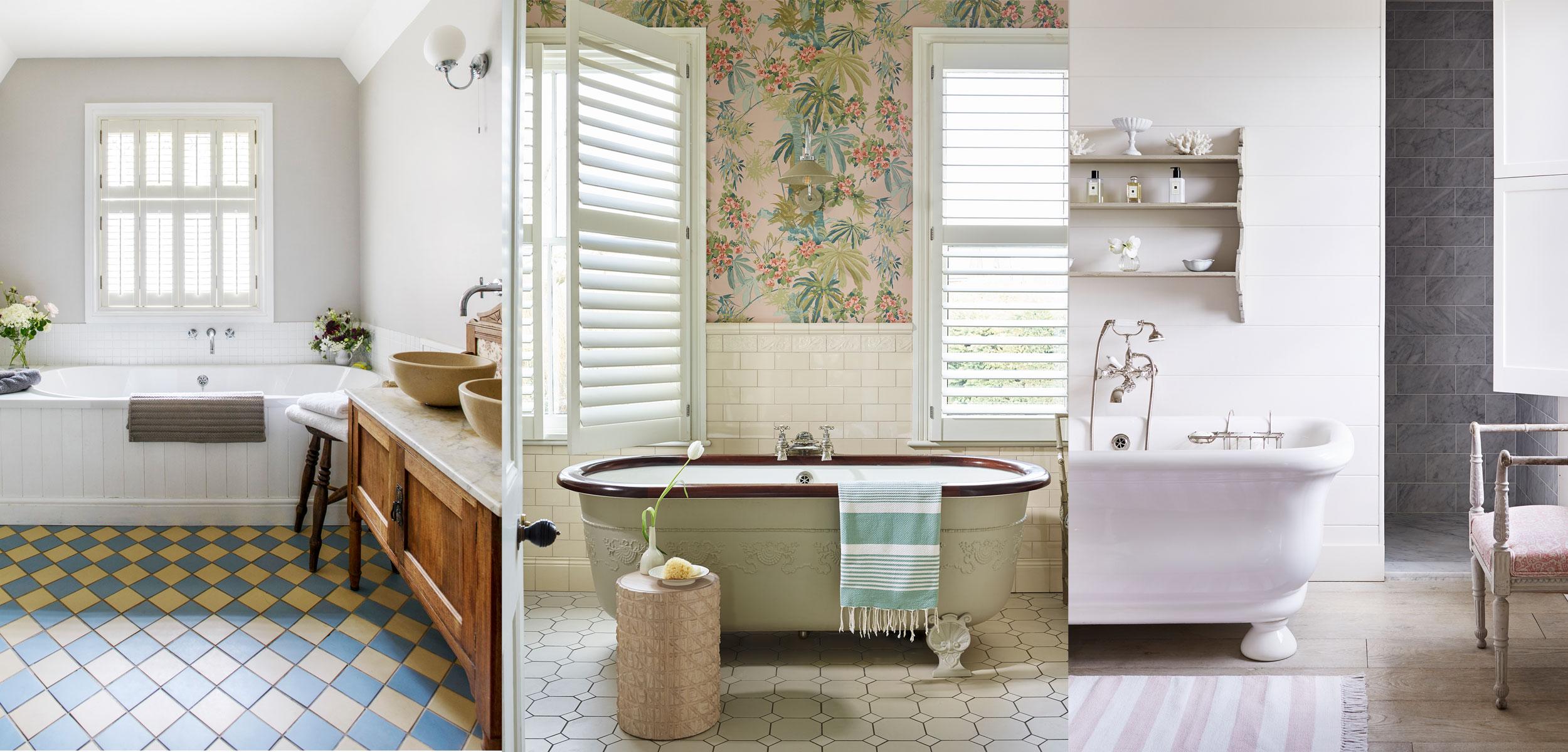 Vintage⁤ Glam: Pair⁤ antique features with chic‌ accents in⁣ your bathroom