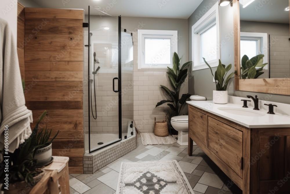 Eco-friendly fixtures⁢ for a ⁤sustainable modern ⁤bathroom ⁣makeover