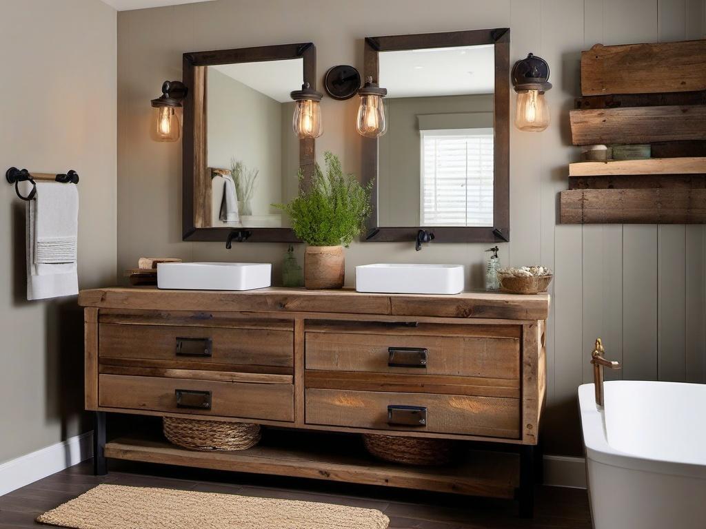 Consider wooden‍ artwork to personalize your cozy bathroom retreat