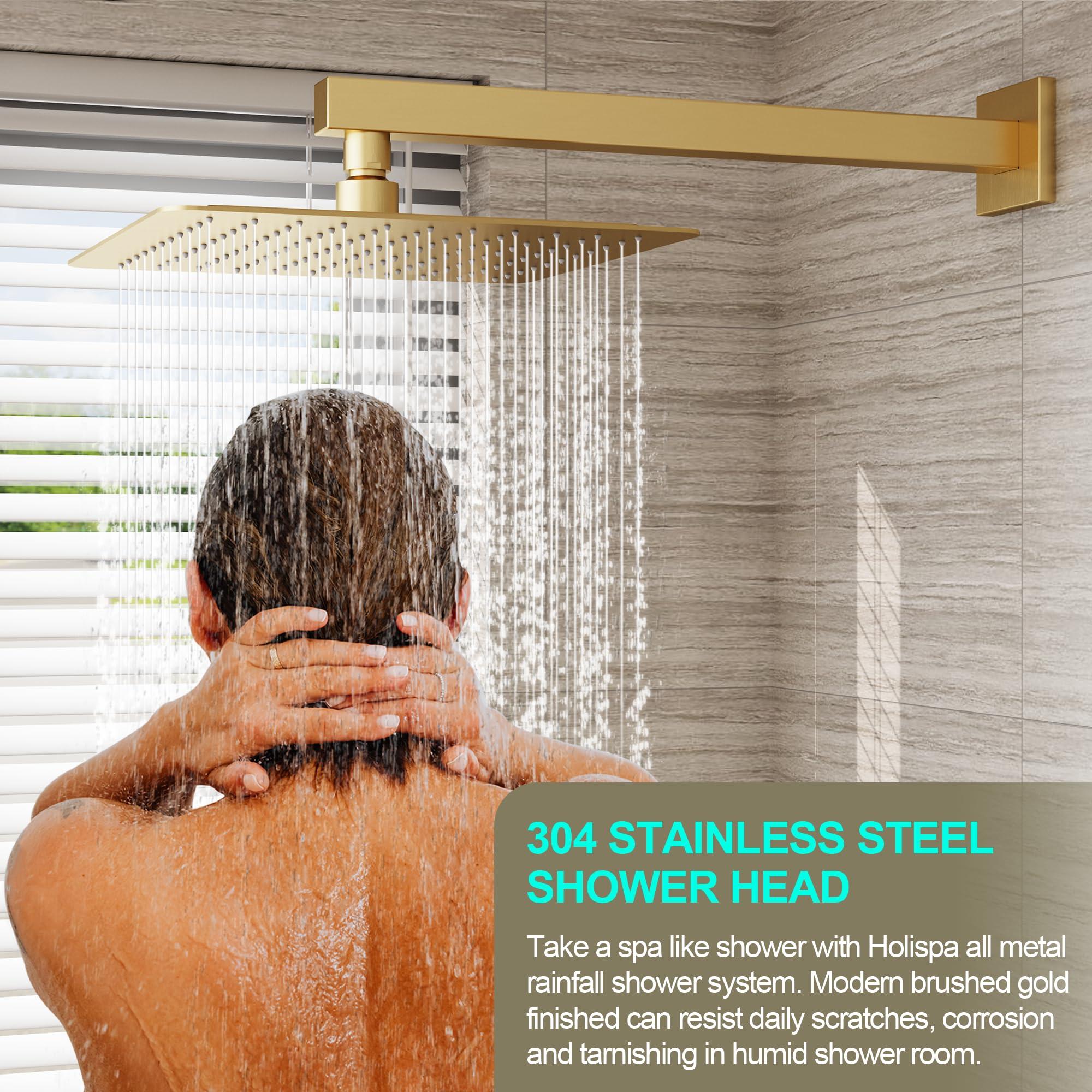 Spa-inspired rainfall showers elevate your modern bathroom​ aesthetic