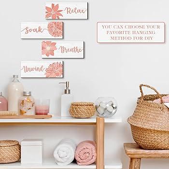 Add charm⁣ with wooden⁤ bathroom decor and accessories